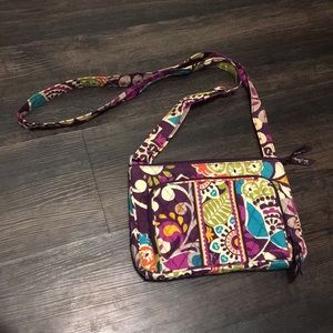 Vera Bradley Shoulder Bag in Plum Crazy